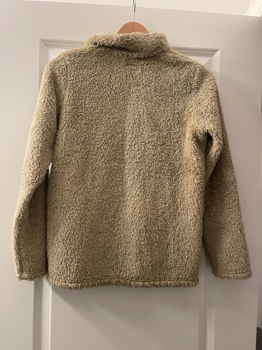 Patagonia Cozy Fleece Quarter-Zip Pullover - Beige - Picture 2 of 5
